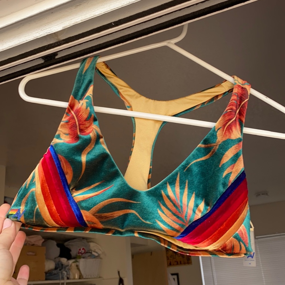 Aviator Nation Velour swimsuit set (not sold anymore)